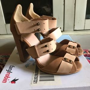 Faryl robin free people heels size 8